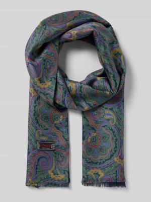 Szal z detalem z logo Ascot