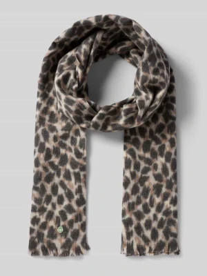 Szal z detalem z logo Codello