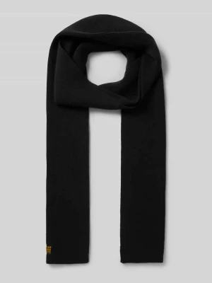Szal z detalem z logo G-Star Raw