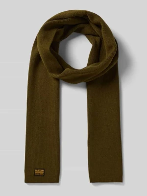 Szal z detalem z logo G-Star Raw