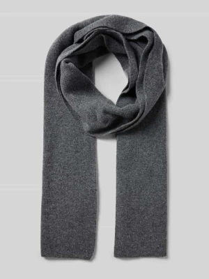 Szal wełniany z detalem z logo Knowledge Cotton Apparel