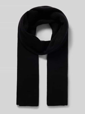 Szal wełniany z detalem z logo Knowledge Cotton Apparel
