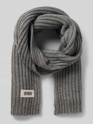 Szal z detalem z logo model ‘CRONICA’ drykorn