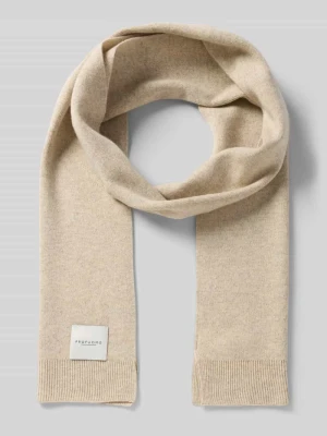 Szal z detalem z logo Profuomo