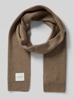 Szal z detalem z logo Profuomo