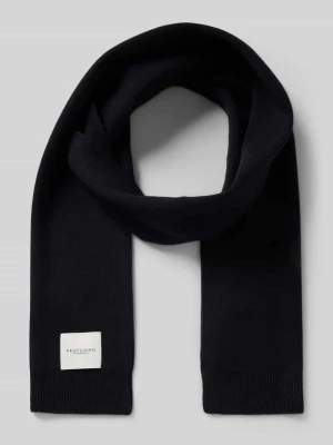 Szal z detalem z logo Profuomo