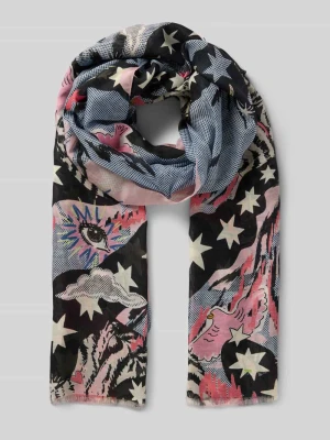 Szal z dodatkiem jedwabiu Marc Cain