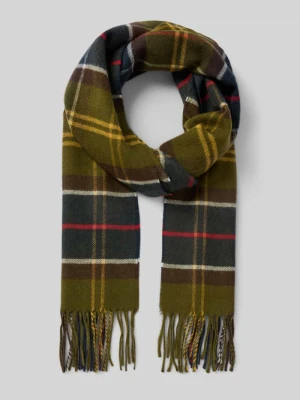 Szal z dodatkiem wełny model ‘YAXLEY’ Barbour