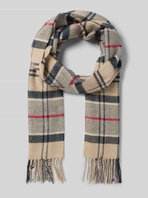 Szal z dodatkiem wełny model ‘YAXLEY’ Barbour
