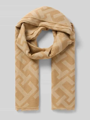 Szal z dodatkiem wełny Tommy Hilfiger