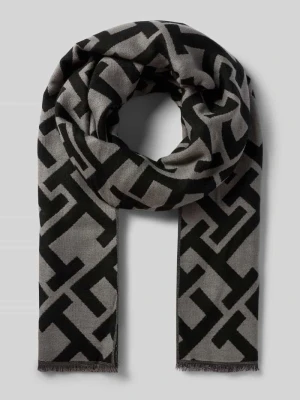 Szal z dodatkiem wełny Tommy Hilfiger