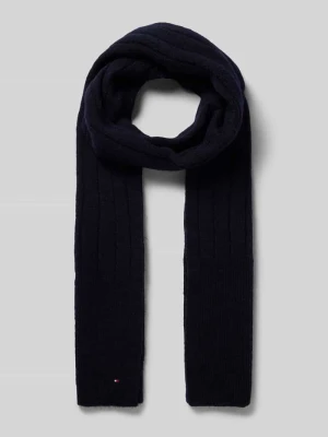 Szal z dodatkiem wełny Tommy Hilfiger