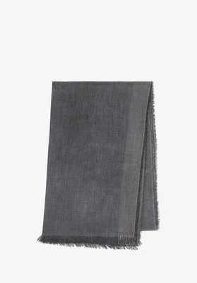 Szal z domieszką wiskozy szaro - srebrny Wittchen