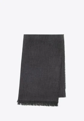 Szal z domieszką wiskozy szary Wittchen