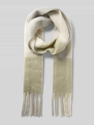 Szal z imitacji dzianiny model ‘Ascottie’ Opus