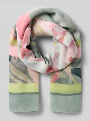 Szal z kwiatowym nadrukiem na całej powierzchni Betty Barclay
