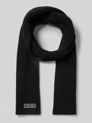 Szal z mieszanki bawełny i kaszmiru CK Calvin Klein