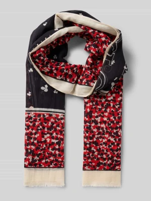 Szal z mieszanki modalu i bawełny Marc O'Polo