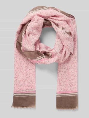 Szal z mieszanki modalu i bawełny Marc O'Polo