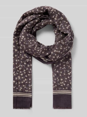 Szal z mieszanki modalu i bawełny Marc O'Polo