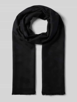 Szal z mieszanki modalu i wełny model ‘MONYQUE’ Boss