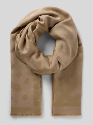 Szal z mieszanki modalu i wełny model ‘MONYQUE’ Boss