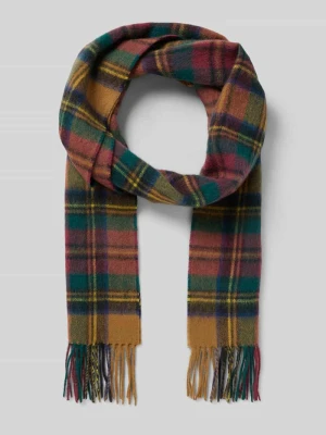 Szal z mieszanki wełny i kaszmiru Barbour