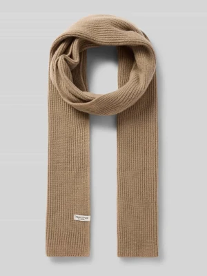 Szal z mieszanki wełny Marc O'Polo Camel