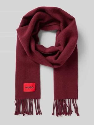 Szal z mieszanki wełny model ‘JUSTER’ HUGO