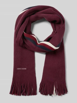 Szal z mieszanki wełny Tommy Hilfiger