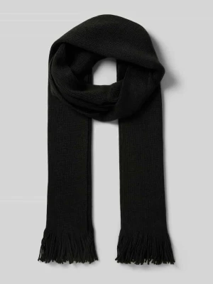 Szal z mieszanki wełny z frędzlami Christian Berg Men