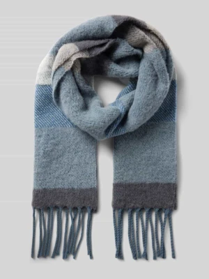 Szal z mieszanki żywej wełny i wełny z alpaki Marc O'Polo