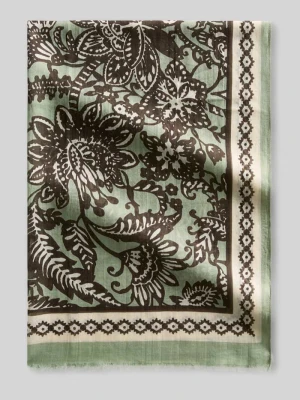 szal z nadrukiem na całej powierzchni Marc O'Polo