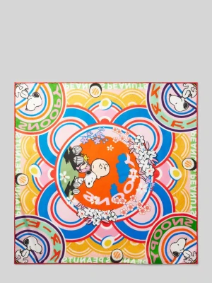 Szal z nadrukiem Peanuts® z czystego jedwabiu Codello