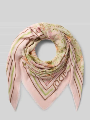 Szal z nadrukiem z logo model 'Adalia' Joop!