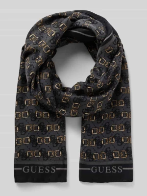 Szal z nadrukiem z logo model ‘KARNILLA’ Guess