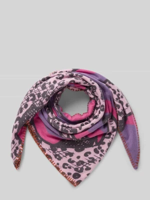 Szal z ozdobnym szwem Codello