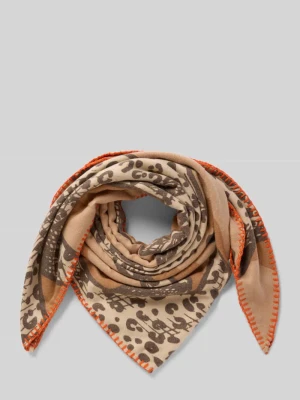 Szal z ozdobnym szwem Codello