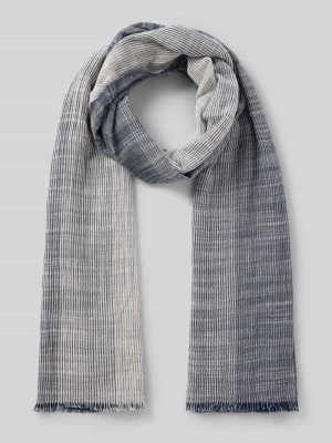 Szal z wiskozy z frędzlami Christian Berg Men