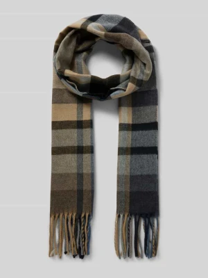 Szal z wykończeniami sznurkowymi Christian Berg Men