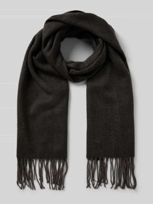 Szal z wystrzępieniami Barts