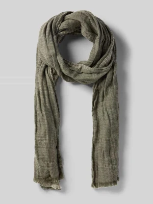 Szal z wystrzępieniami camel active
