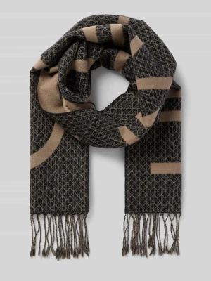 Szal z wystrzępieniami CK Calvin Klein