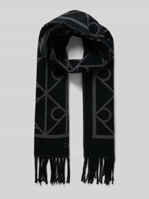 Szal z wystrzępieniami CK Calvin Klein