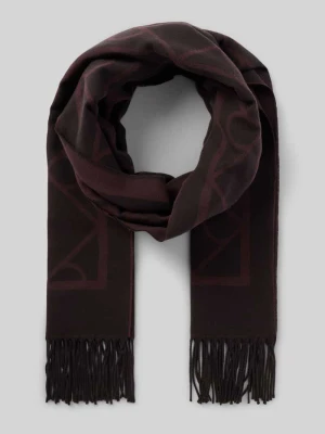 Szal z wystrzępieniami CK Calvin Klein