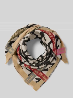 Szal z dodatkiem bawełny i wełny Codello