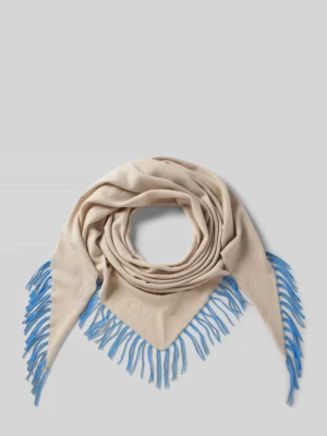 Szal z mieszanki kaszmiru i wełny HERZENS