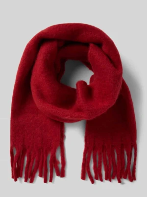 Szal ze sznurkowymi wykończeniami model ‘Flausch’ monari