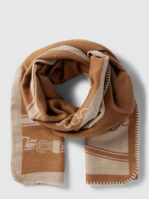 Szal ze wzorem na całej powierzchni model ‘BLANKET’ Lauren Ralph Lauren