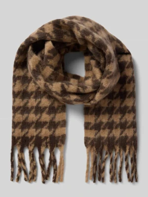 Szal ze wzorem na całej powierzchni model ‘MACI’ Pieces